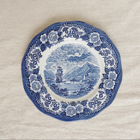 Lochs of Scotland | Ship Print Loch Oich Royal Warwick England Plate - Picture 1 of 5
